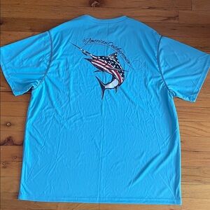 Mens The American Outdoorsman Fishing/Performance Shirt